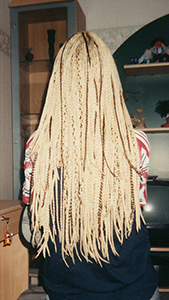 Rastazöpfe bei Rhoda Millner Friseursalon Gelsenkirchen